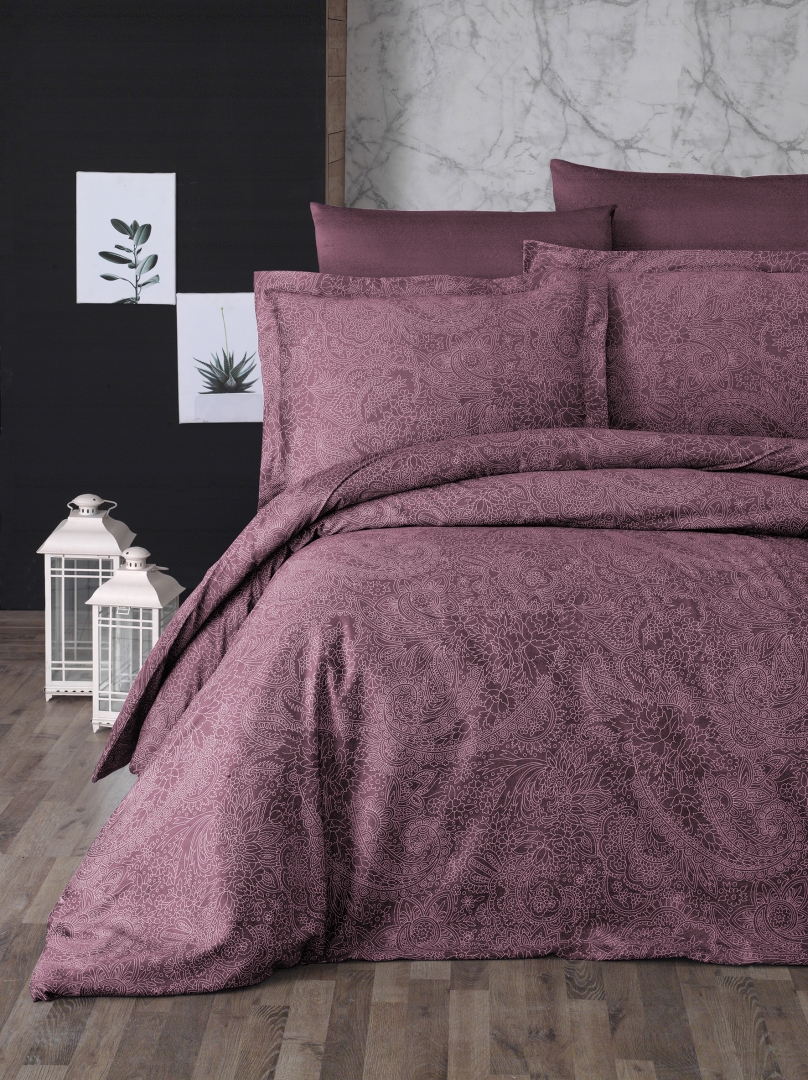 

Постельное белье Cotton Satin 200 х 220 см Neva Cherry First Choice k-31059