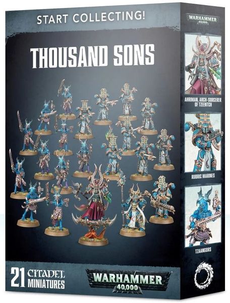 

Настольная игра Games Workshop Start Collecting! Thousand Sons Warhammer 40000 (99120102095)