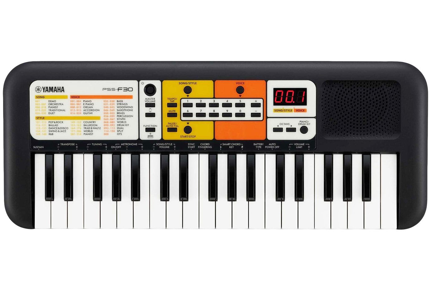 

Детский синтезатор YAMAHA PSS-F30