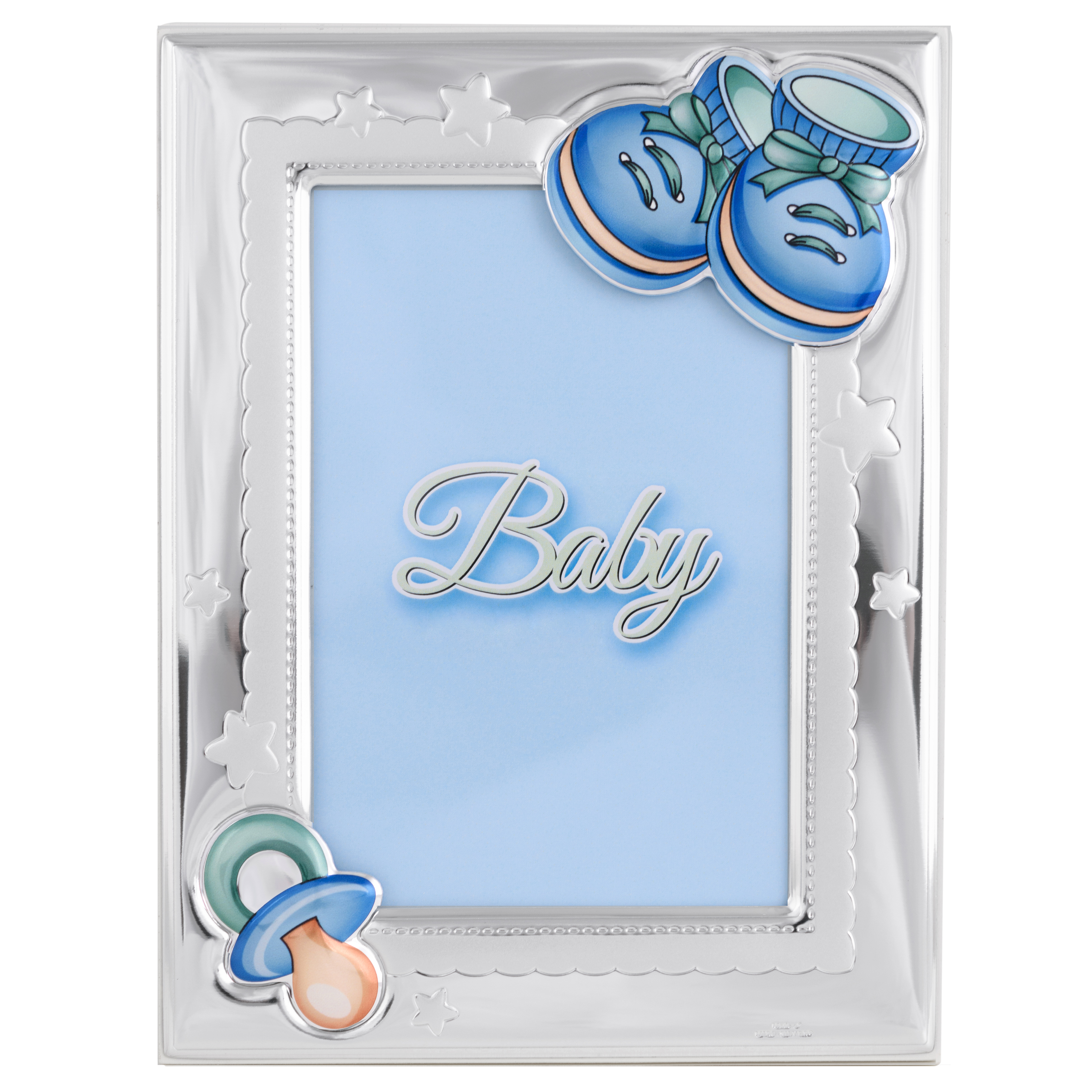 

Фоторамка срібна "Tiffany baby style" (фото 9x13см) 73116 3LC