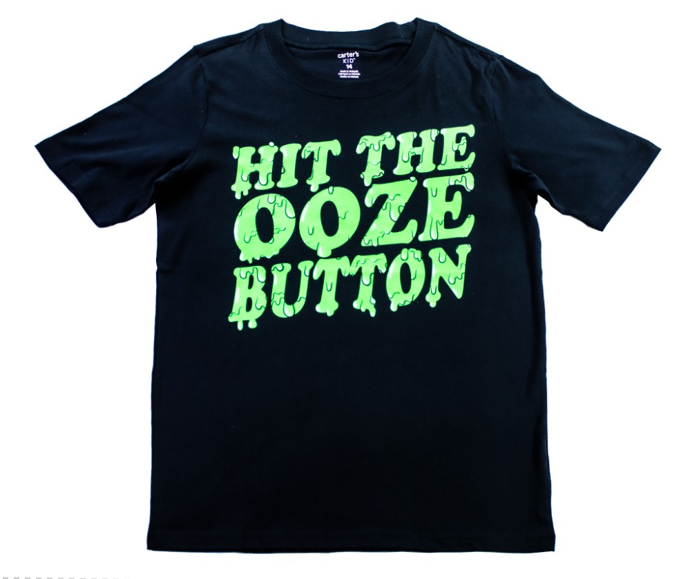 

Футболка Carter's для мальчика Hit The Ooze Button 159 см