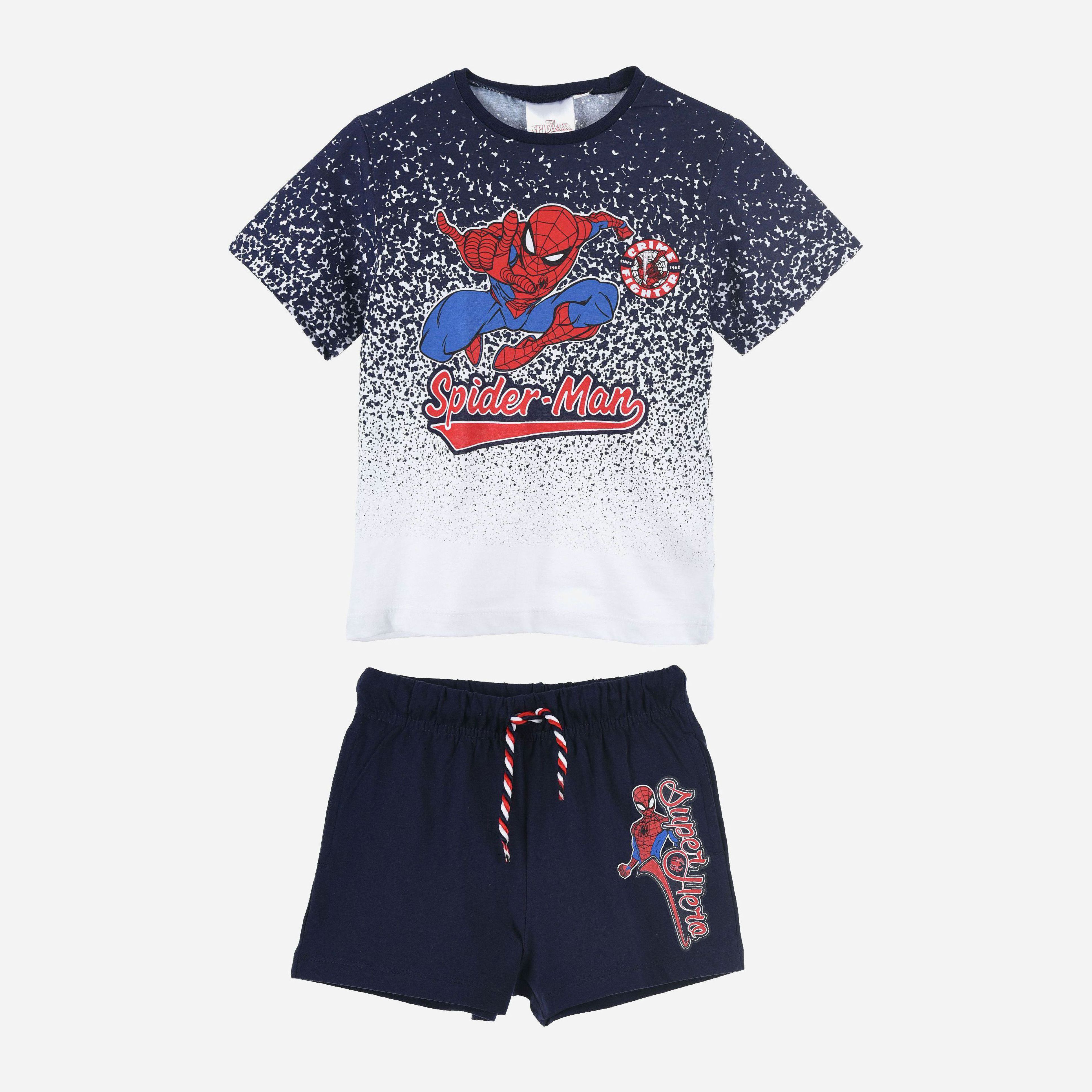 

Комплект (футболка + шорты) Disney Spiderman UE1118 128 см Нави