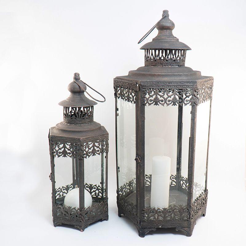 

Набор из 2-х подсвечников-фонарей