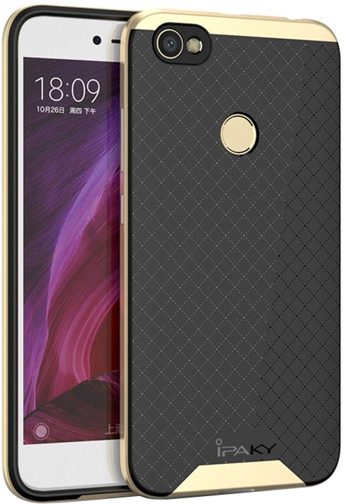 

Панель iPaky Bumblebee Series/PC Frame With TPU Case для Xiaomi Redmi Note 5A Prime Gold