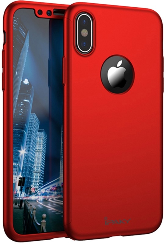 

Панель iPaky 360 PC Full Protection Case для Apple iPhone Xs Max Red