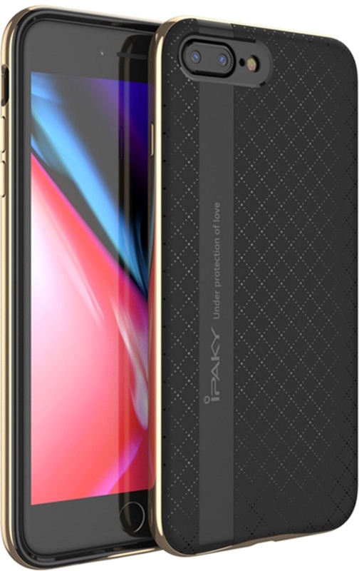 

Панель iPaky Bumblebee Series/PC Frame With TPU Case для Apple iPhone 7 Plus/8 Plus Gold