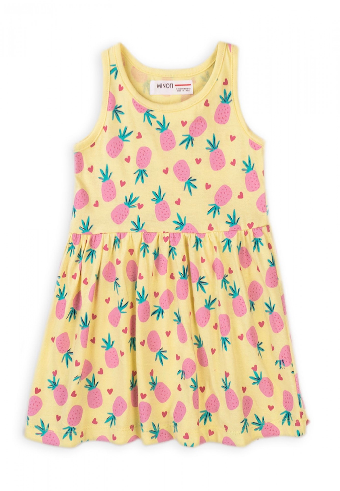 

Платье Minoti (6TDRESS 11) 80-86 см. желтое