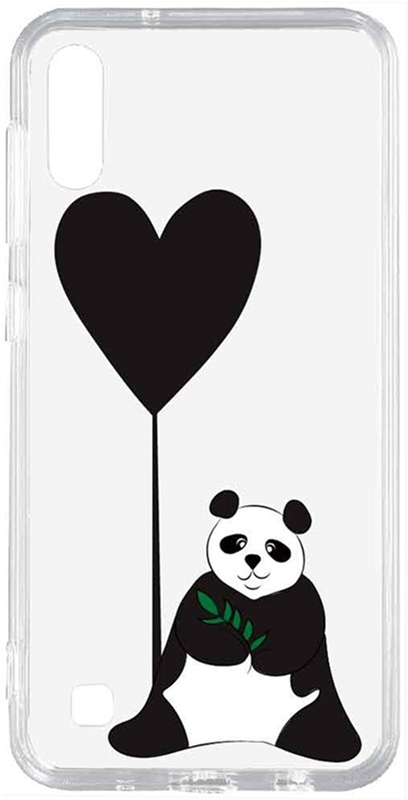 

Панель TOTO Acrylic+TPU Print Case для Samsung Galaxy A10 Panda B Transparent