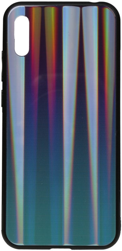 

Панель TOTO Aurora Print Glass Case для Huawei Y6 2019 Blue