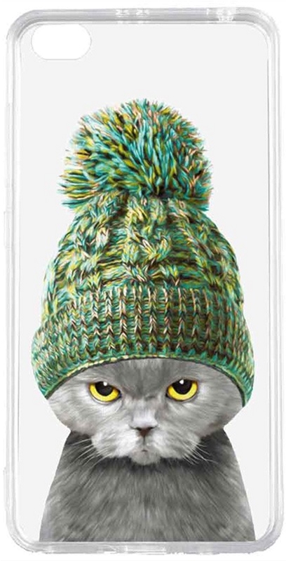 

Панель TOTO Acrylic+TPU Print Case для Xiaomi Redmi Go Cat In Hat Transparent