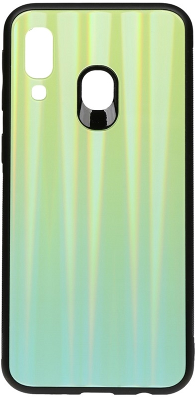 

Панель TOTO Aurora Print Glass Case для Samsung Galaxy A40 Green