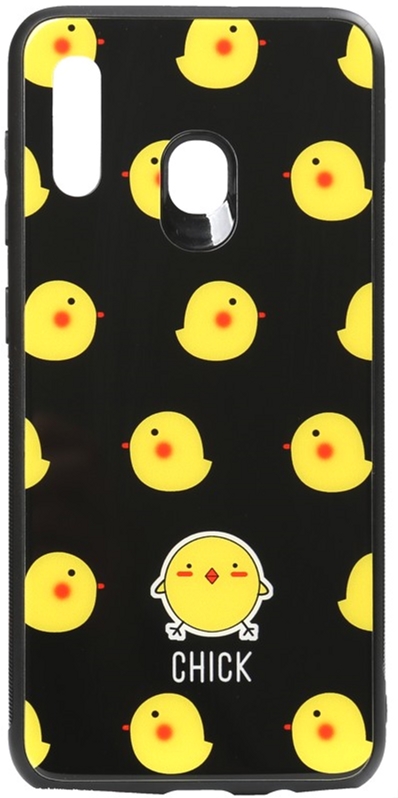 

Панель TOTO Cartoon Print Glass Case для Huawei Y7 2019 Chick
