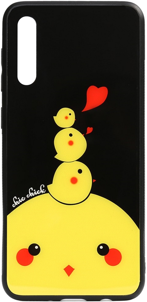 

Панель TOTO Cartoon Print Glass Case для Samsung Galaxy A30s/A50/A50s Chicken Chick