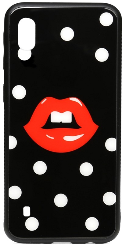 

Панель TOTO Cartoon Print Glass Case для Samsung Galaxy A10 Red Lips