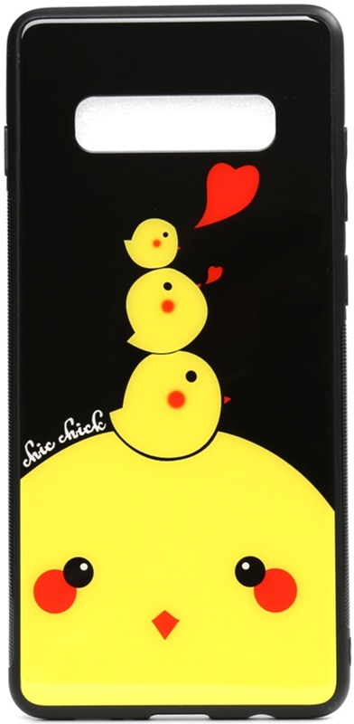 

Панель TOTO Cartoon Print Glass Case для Samsung Galaxy S10e Chicken Chick