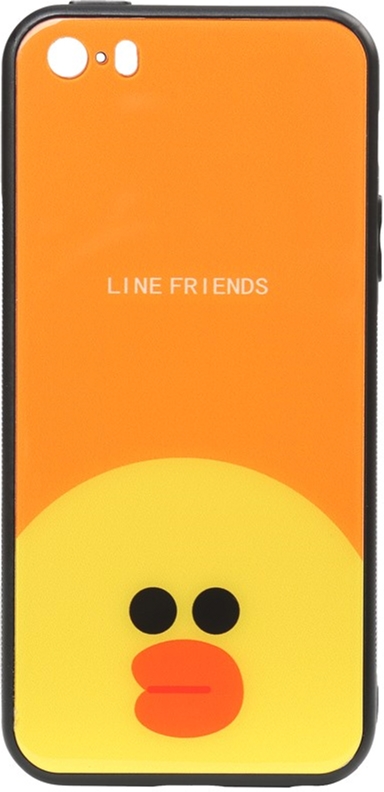

Панель TOTO Cartoon Print Glass Case для Apple iPhone SE/5s/5 Line friends Sally