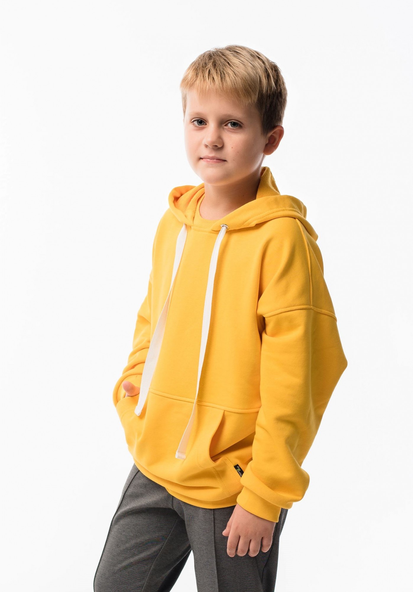 

Худи для мальчика OVERSIZE желтое ТШФ-157 DM SASHKA 164р.