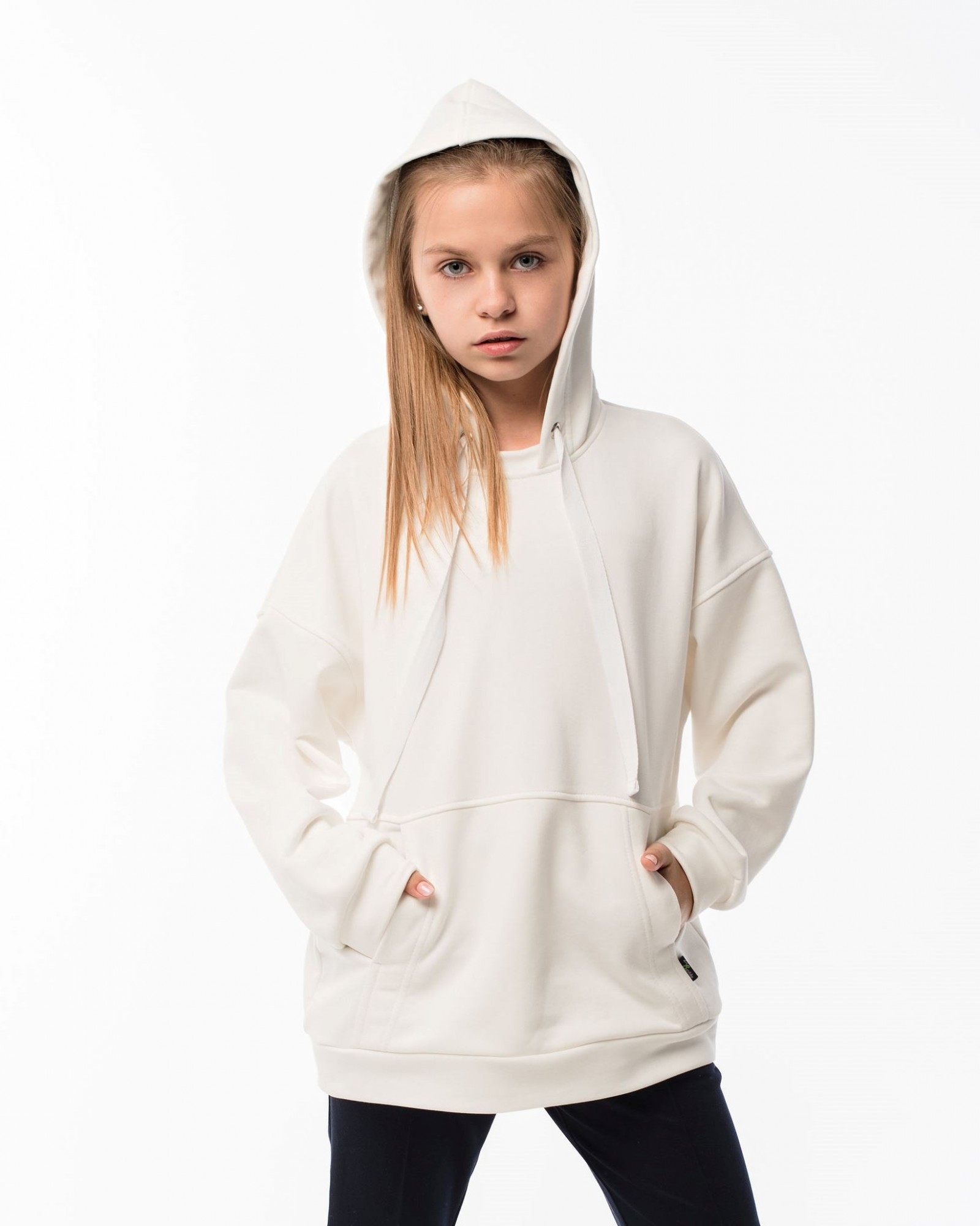 

Худи для девочки OVERSIZE шампань ТШФ-157 DM SASHKA 146р.