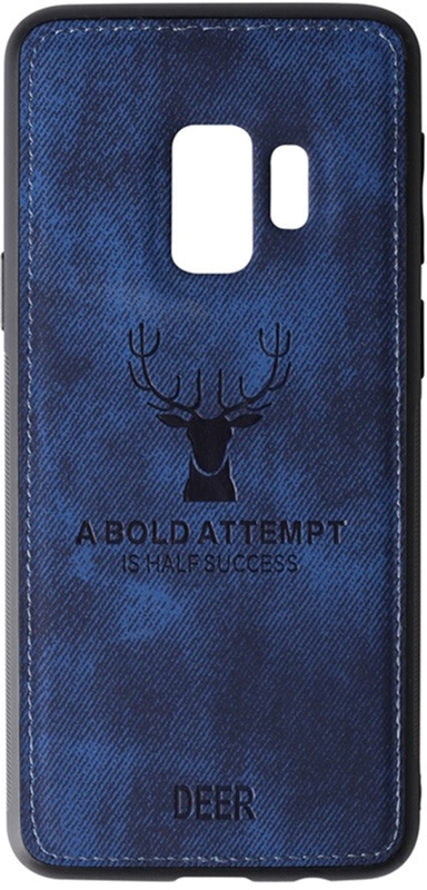 

Панель TOTO Deer Shell With Leather Effect Case для Samsung Galaxy S9 Dark Blue