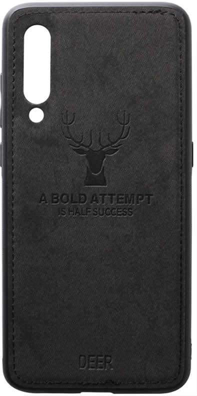 

Панель TOTO Deer Shell With Leather Effect Case для Xiaomi Mi 9 Black