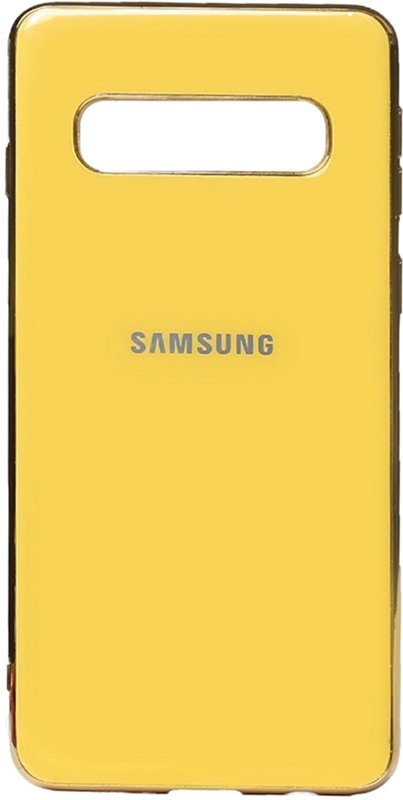 

Панель TOTO Electroplate TPU Case для Samsung Galaxy S10+ Yellow
