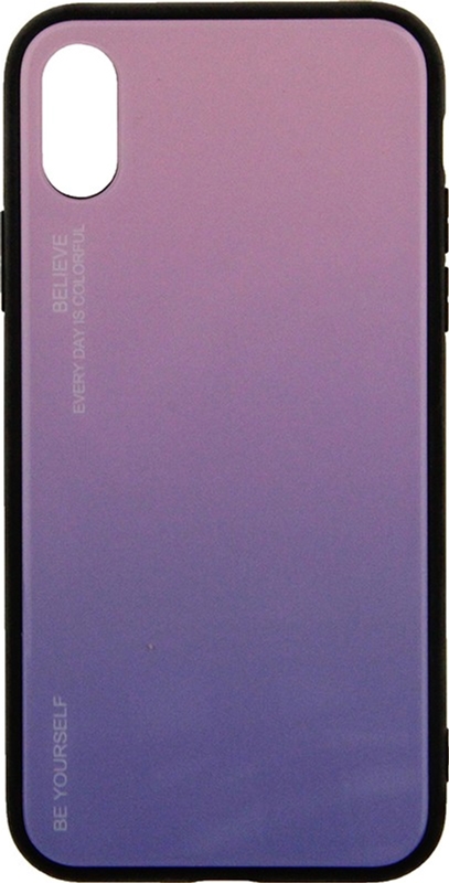 

Панель TOTO Gradient Glass Case для Apple iPhone X Pink