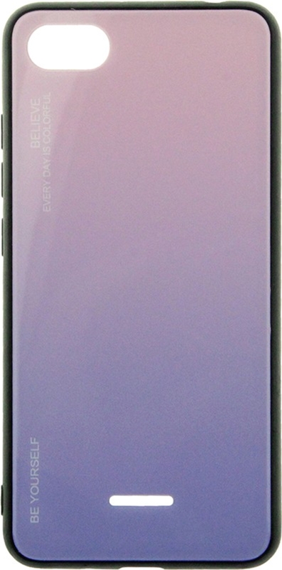 

Панель TOTO Gradient Glass Case для Xiaomi Redmi 6A Pink