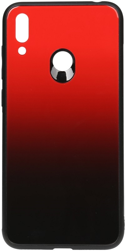 

Панель TOTO Gradient Glass Case для Huawei Y7 2019 Red