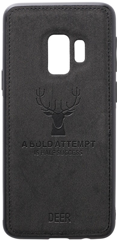 

Панель TOTO Deer Shell With Leather Effect Case для Samsung Galaxy S9 Black