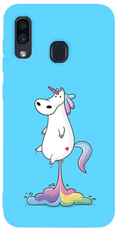 

Панель TOTO Matt TPU 2mm Print Case для Samsung Galaxy A20/A30 Unicorn Puk Sky Blue