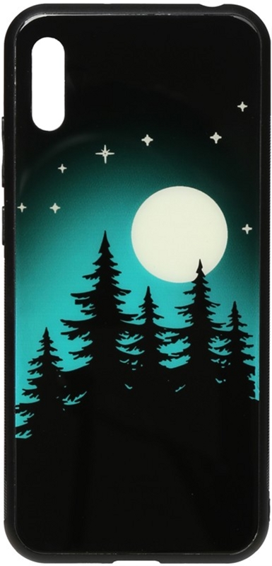 

Панель TOTO Night Light Print Glass Case для Huawei Y6 2019 Full Moon