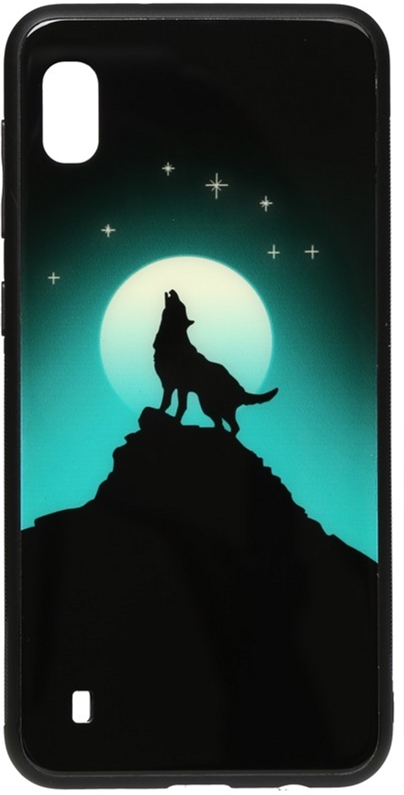

Панель TOTO Night Light Print Glass Case для Samsung Galaxy A10 Howling Wolf