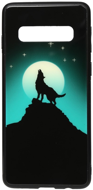 

Панель TOTO Night Light Print Glass Case для Samsung Galaxy S10 Howling Wolf
