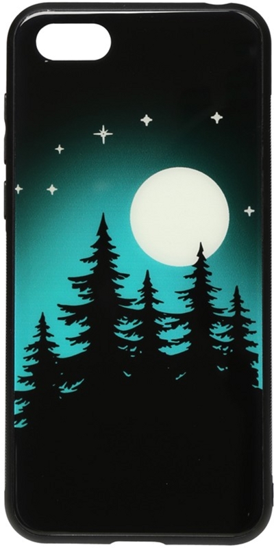 

Панель TOTO Night Light Print Glass Case для Huawei Y5 2018 Full Moon