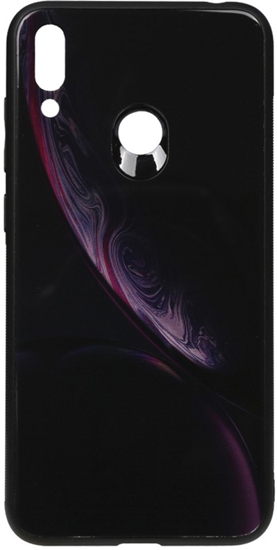 

Панель TOTO Print Glass Space Case для Huawei Y7 2019 Black
