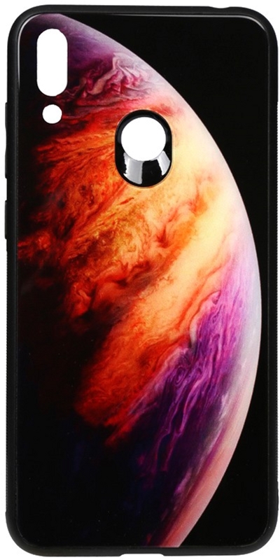 

Панель TOTO Print Glass Space Case для Huawei Y7 2019 Lilac