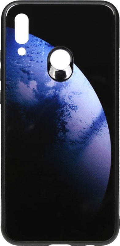 

Панель TOTO Print Glass Space Case для Huawei P Smart 2019 Dark Blue