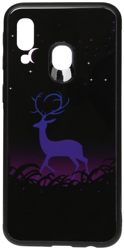 

Панель TOTO Night Light Print Glass Case для Samsung Galaxy A40 Deer
