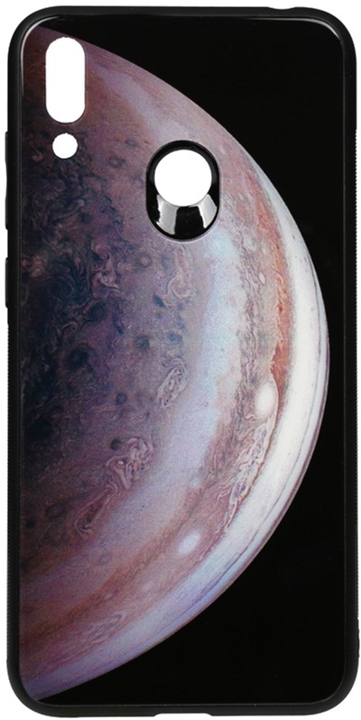 

Панель TOTO Print Glass Space Case для Huawei Y7 2019 Grey