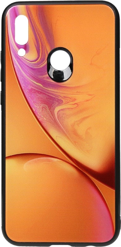 

Панель TOTO Print Glass Space Case для Huawei P Smart 2019 Yellow