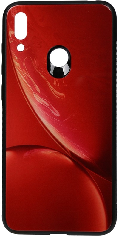 

Панель TOTO Print Glass Space Case для Huawei Y7 2019 Red