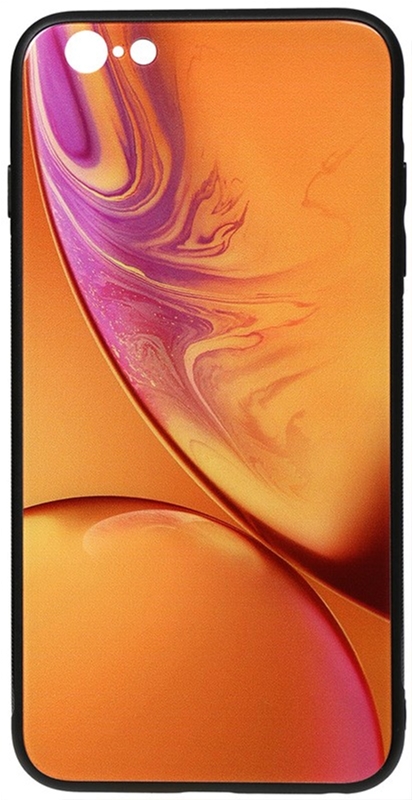 

Панель TOTO Print Glass Space Case для Apple iPhone 6/6s Yellow