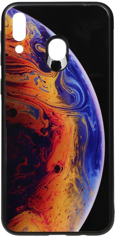 

Панель TOTO Print Glass Space Case для Samsung Galaxy M20 Violet