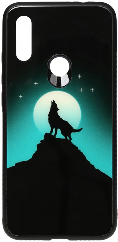

Панель TOTO Night Light Print Glass Case для Xiaomi Redmi 7 Howling Wolf