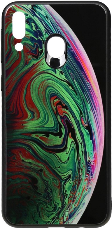 

Панель TOTO Print Glass Space Case для Samsung Galaxy M20 Green