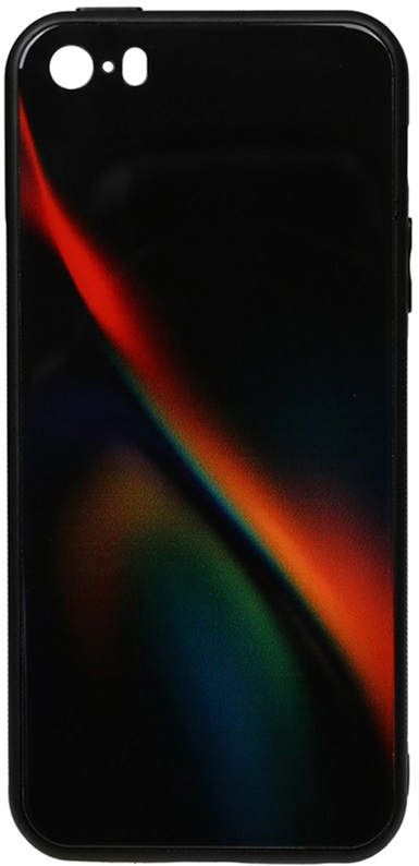 

Панель TOTO Print Glass Space Case для Apple iPhone SE/5s/5 Flash
