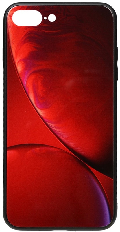

Панель TOTO Print Glass Space Case для Apple iPhone 7 Plus/8 Plus Rubin Red