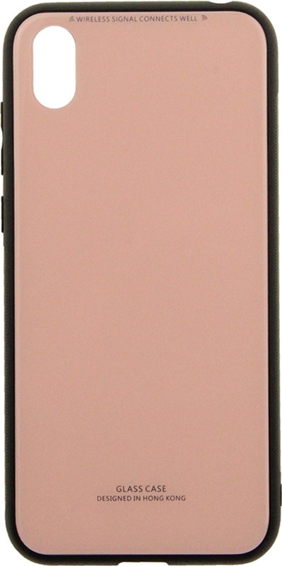 

Панель TOTO Pure Glass Case для Huawei Y5 2019 Pink