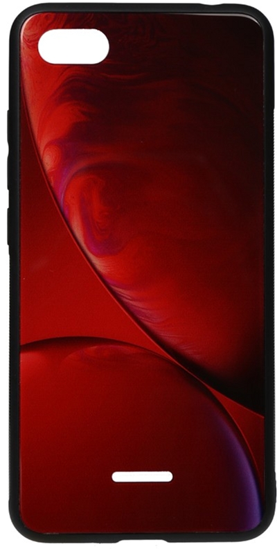 

Панель TOTO Print Glass Space Case для Xiaomi Redmi 6A Rubin Red