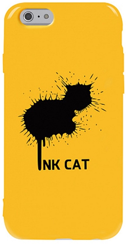 

Панель TOTO Pure TPU 2mm Print Case для Apple iPhone 6/6s Inkcat Yellow